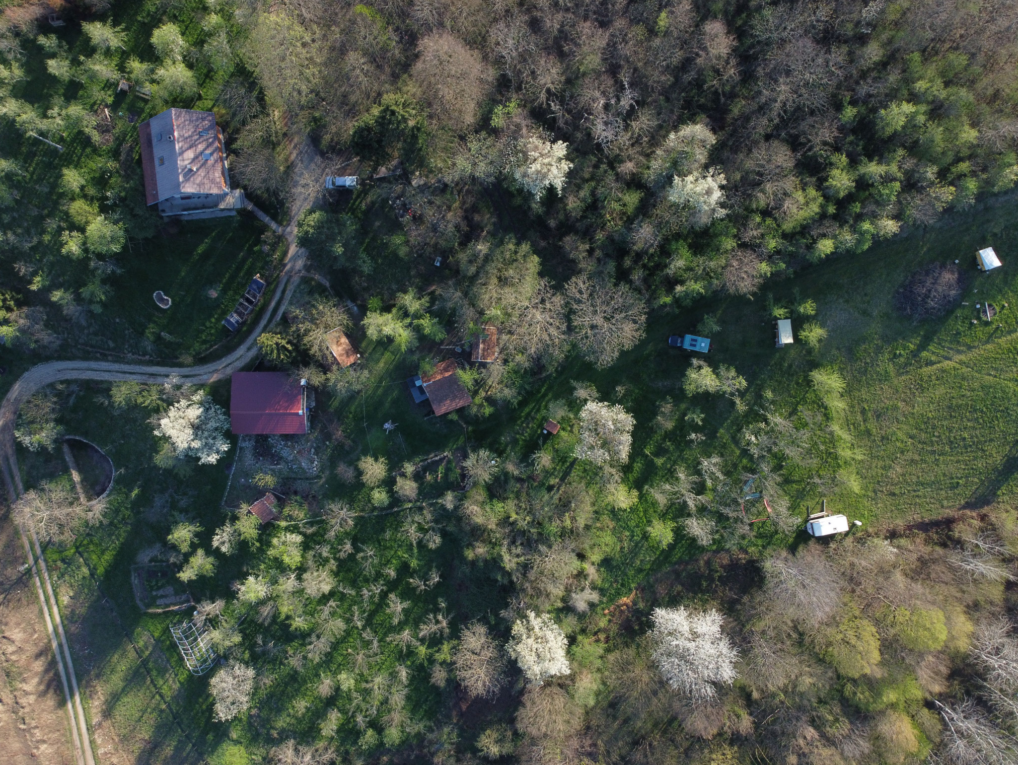 Naturcamp von oben